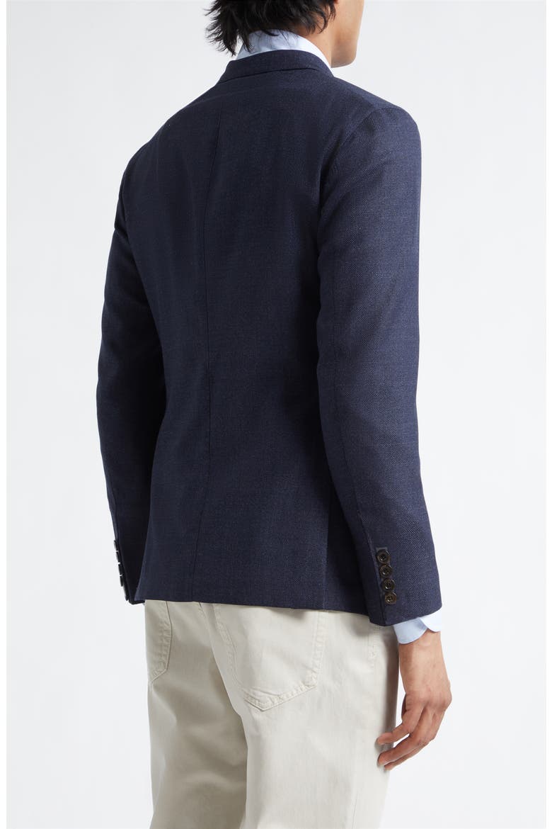 Dover Double Breasted Wool Jacket, Alternate, color, BLUE
