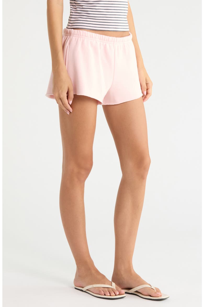 Ultra Soft Fleece Shorts, Alternate, color, PINK