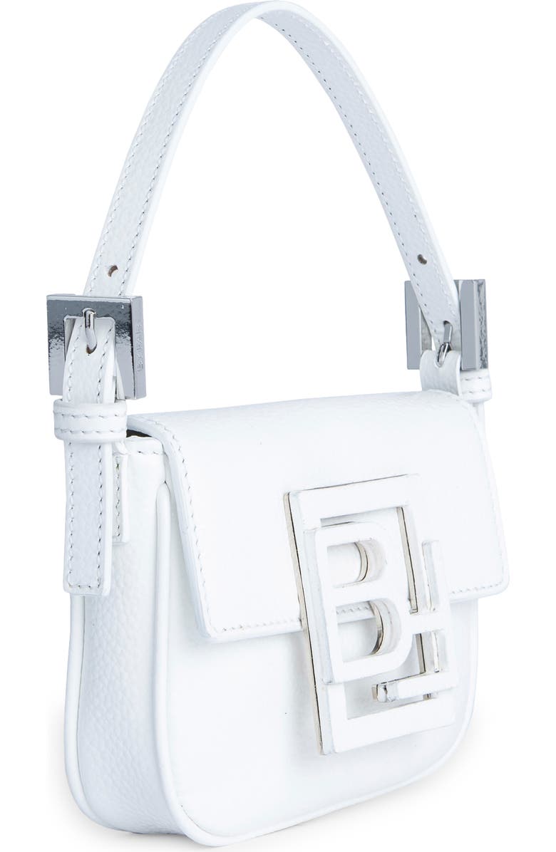 By Far Alfie Leather Top Handle Bag, Alternate, color,