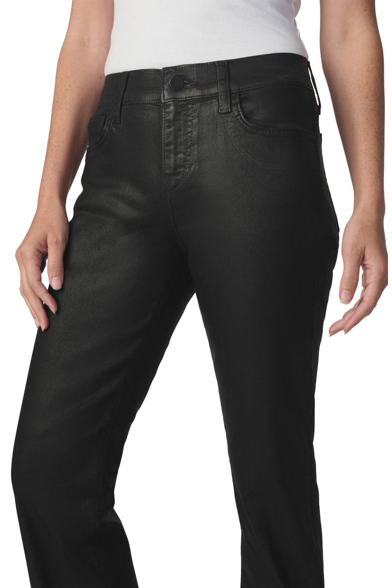 The Provocateur Foiled Bootcut Jeans, Alternate, color, BLACK FOIL