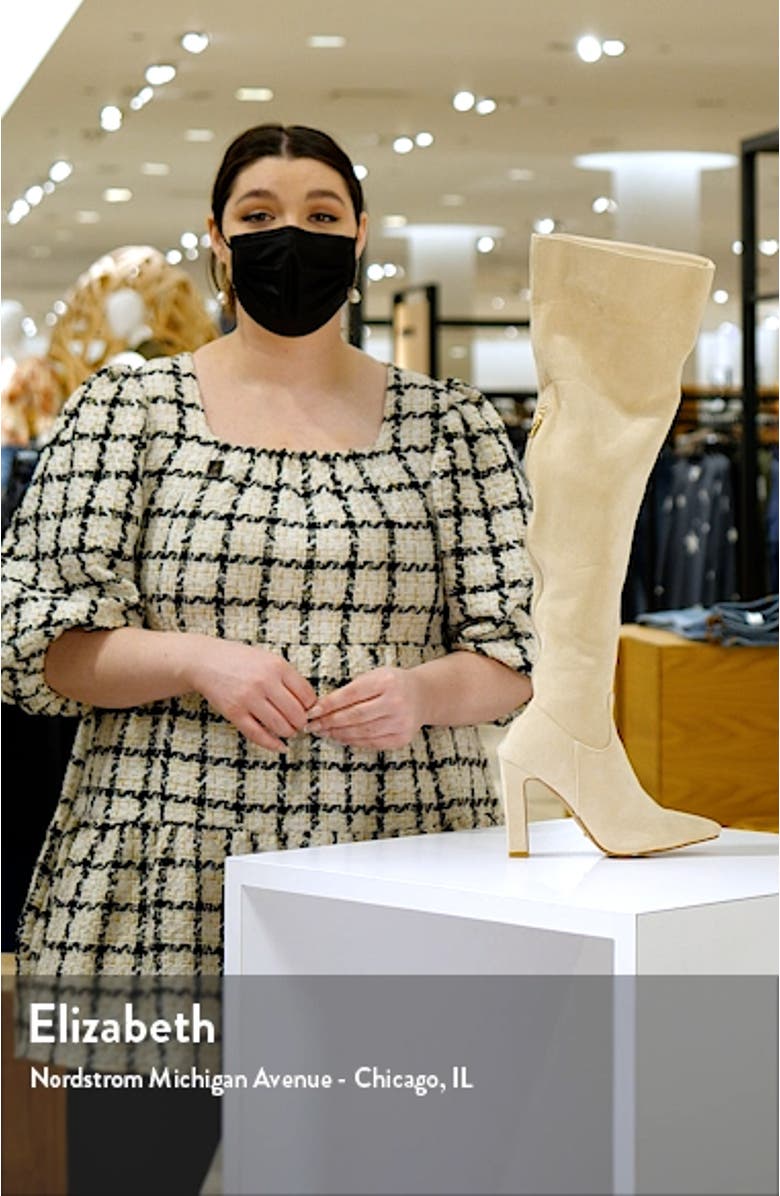 Aaliyah Pointed Toe Over the Knee Boot, sales video thumbnail