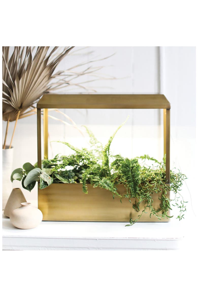 Smart Growhouse, Alternate, color, ANTIQUE BRASS