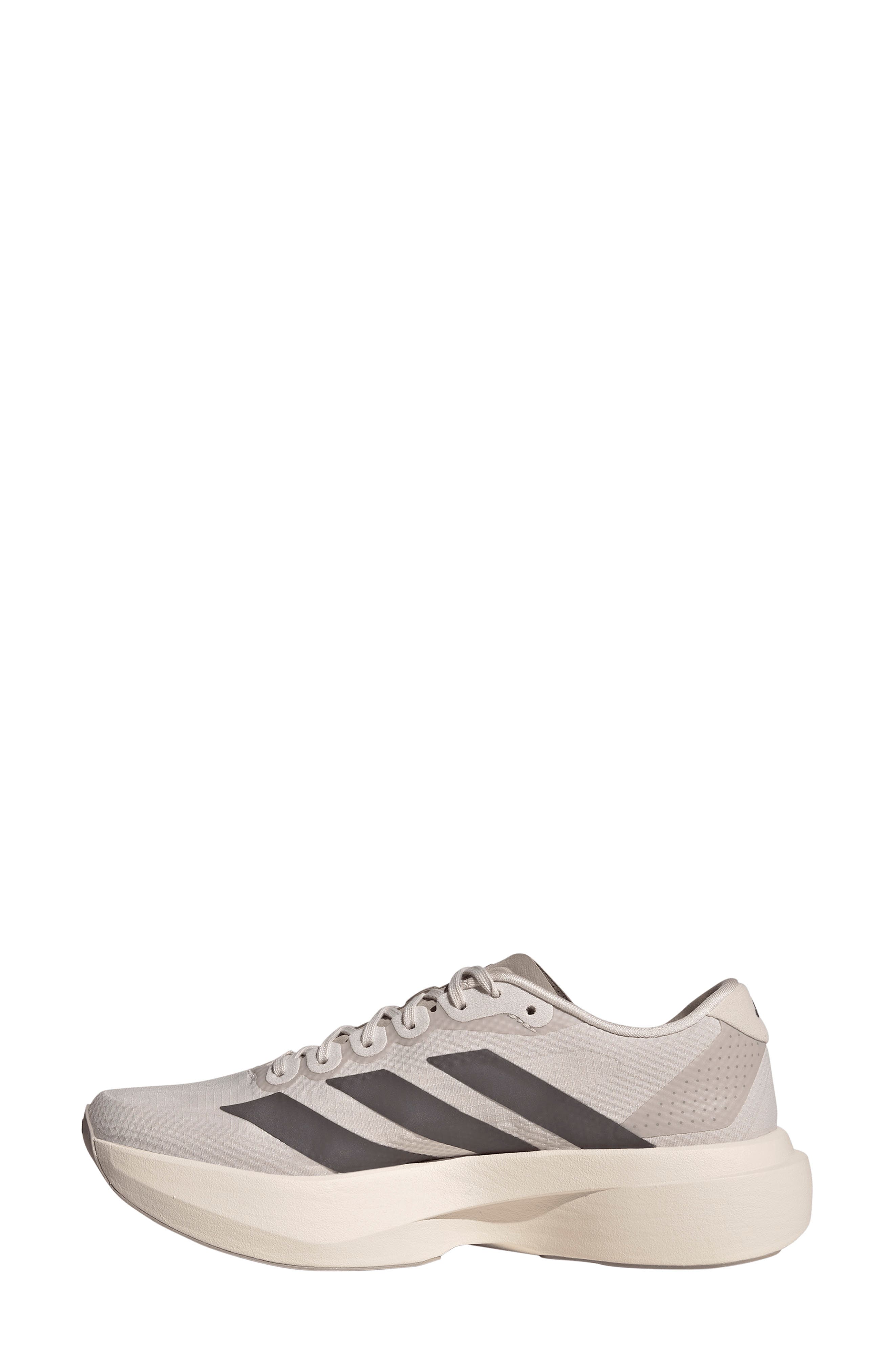 adidas Adizero Evo SL Running Shoe, Alternate, color, Mauve/ Charcoal/ Iron
