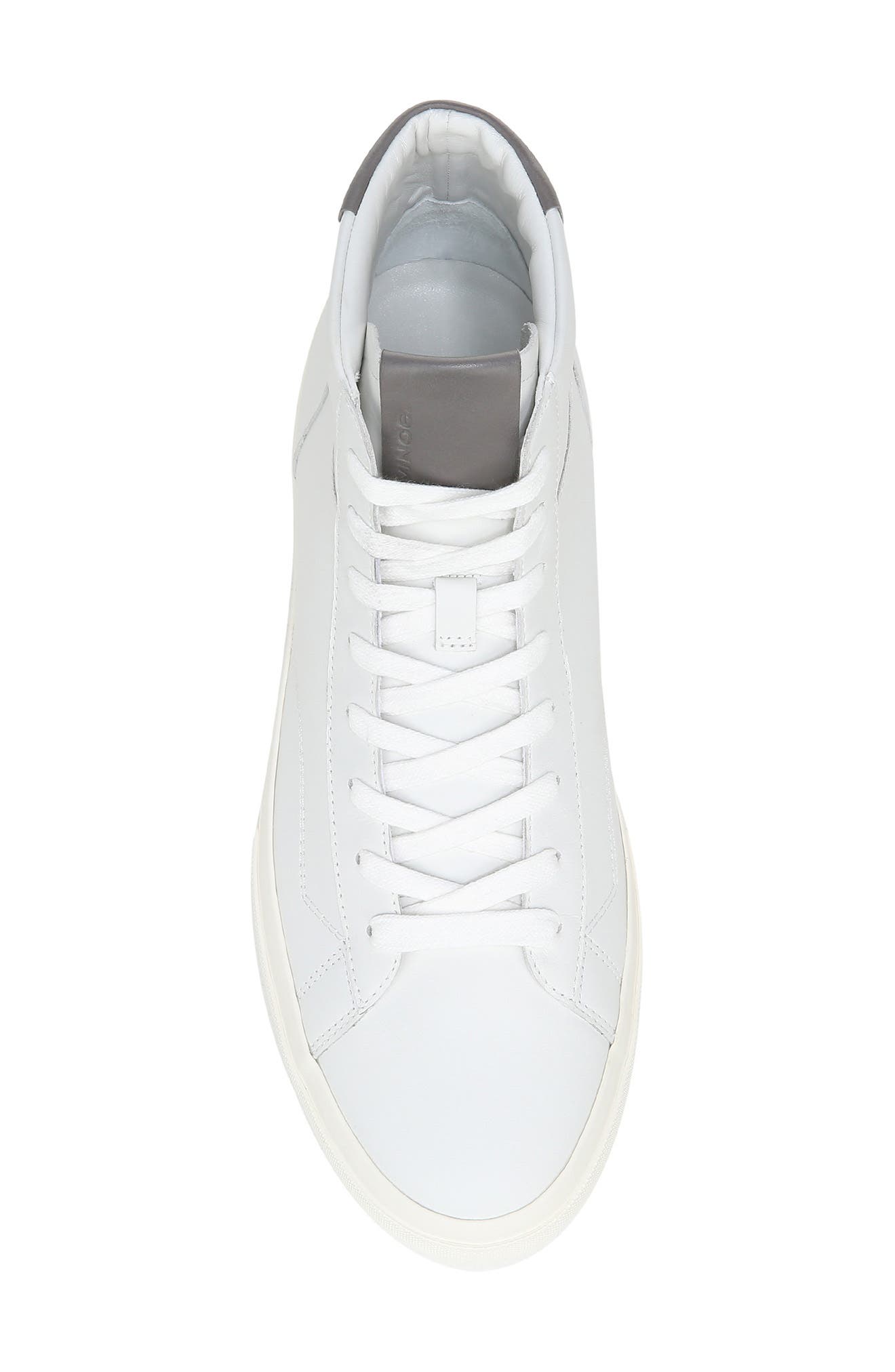 Fitzroy Hi Top Sneaker, Alternate, color, WHITE