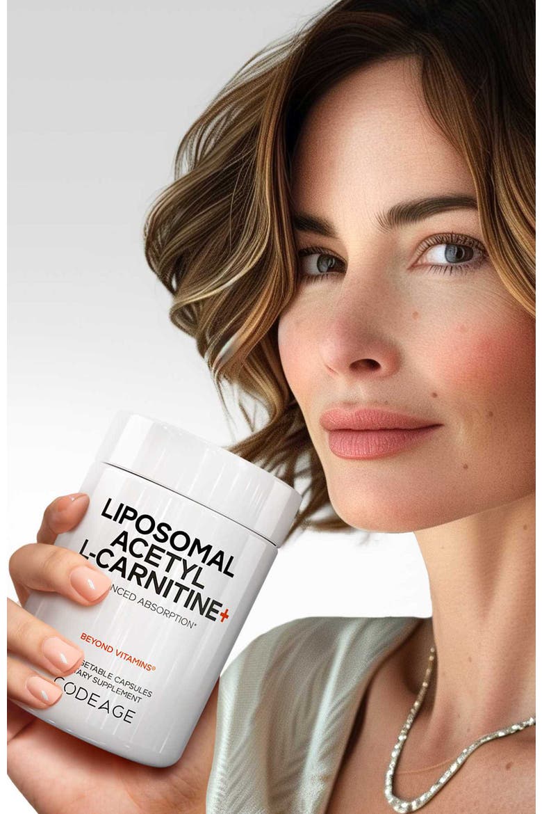 Liposomal Acetyl-L-Carnitine 500mg Supplement, Alternate, color, White