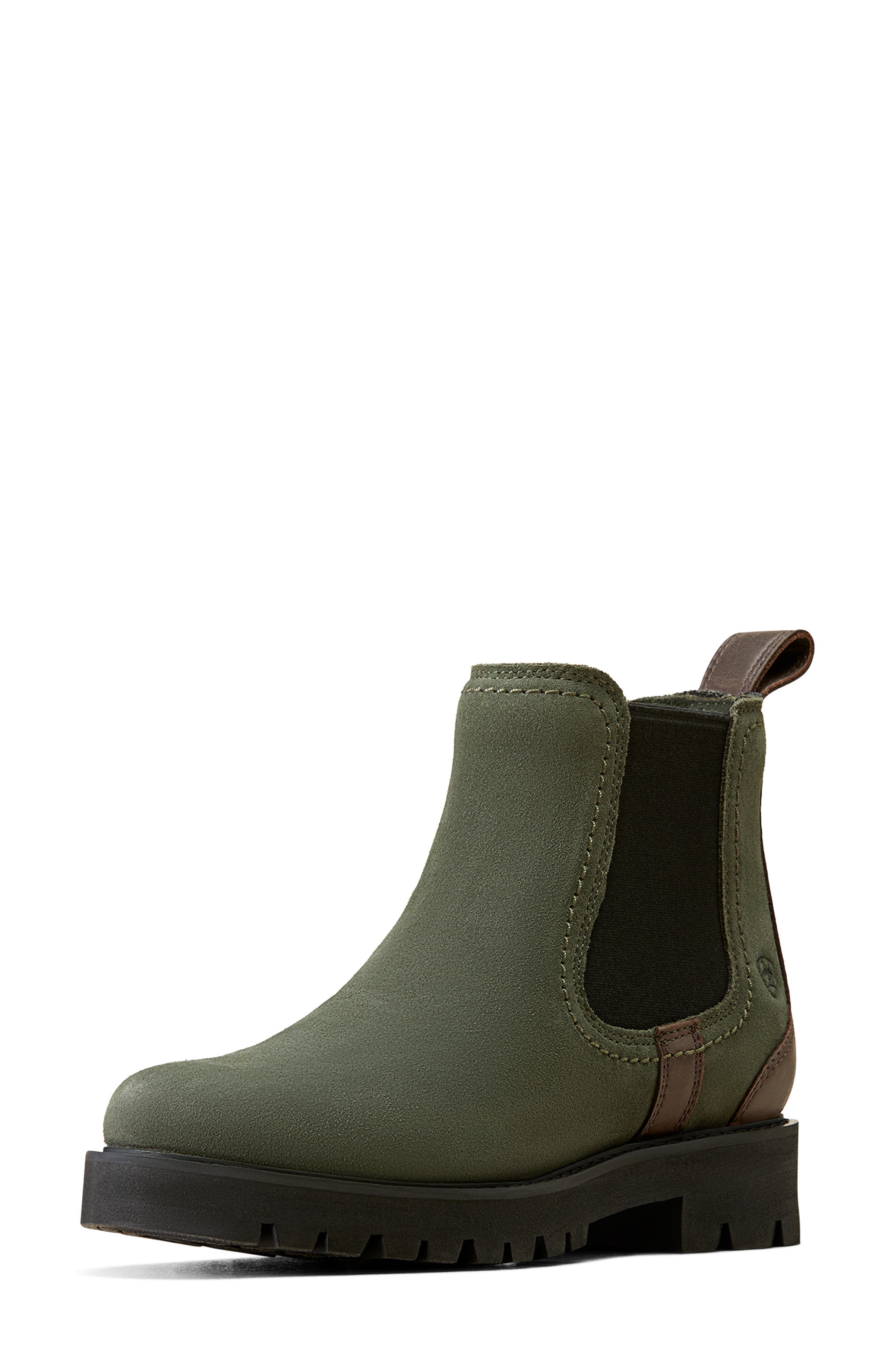 Wexford Waterproof Chelsea Boot, Alternate, color, GREEN