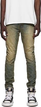 PURPLE BRAND Sand Dune Cross Skinny Jeans