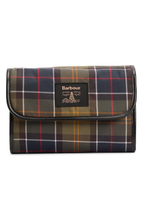 Tartan Hanging Wash Bag