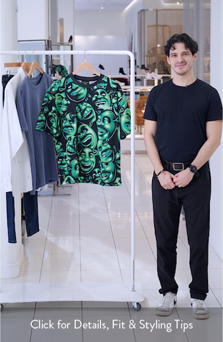 x Shrek<sup>™</sup> Print T-Shirt, sales video thumbnail