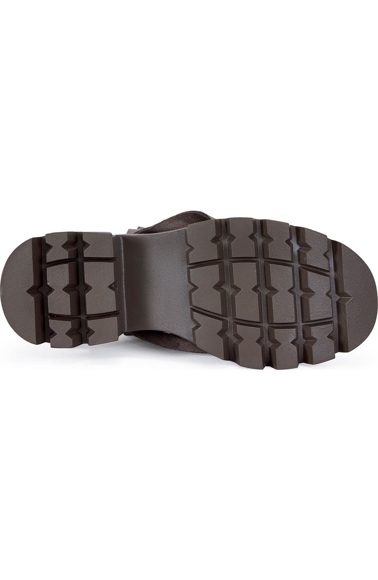 AZALEA WANG Bharti Lug Sole Bootie, Alternate, color, Brown