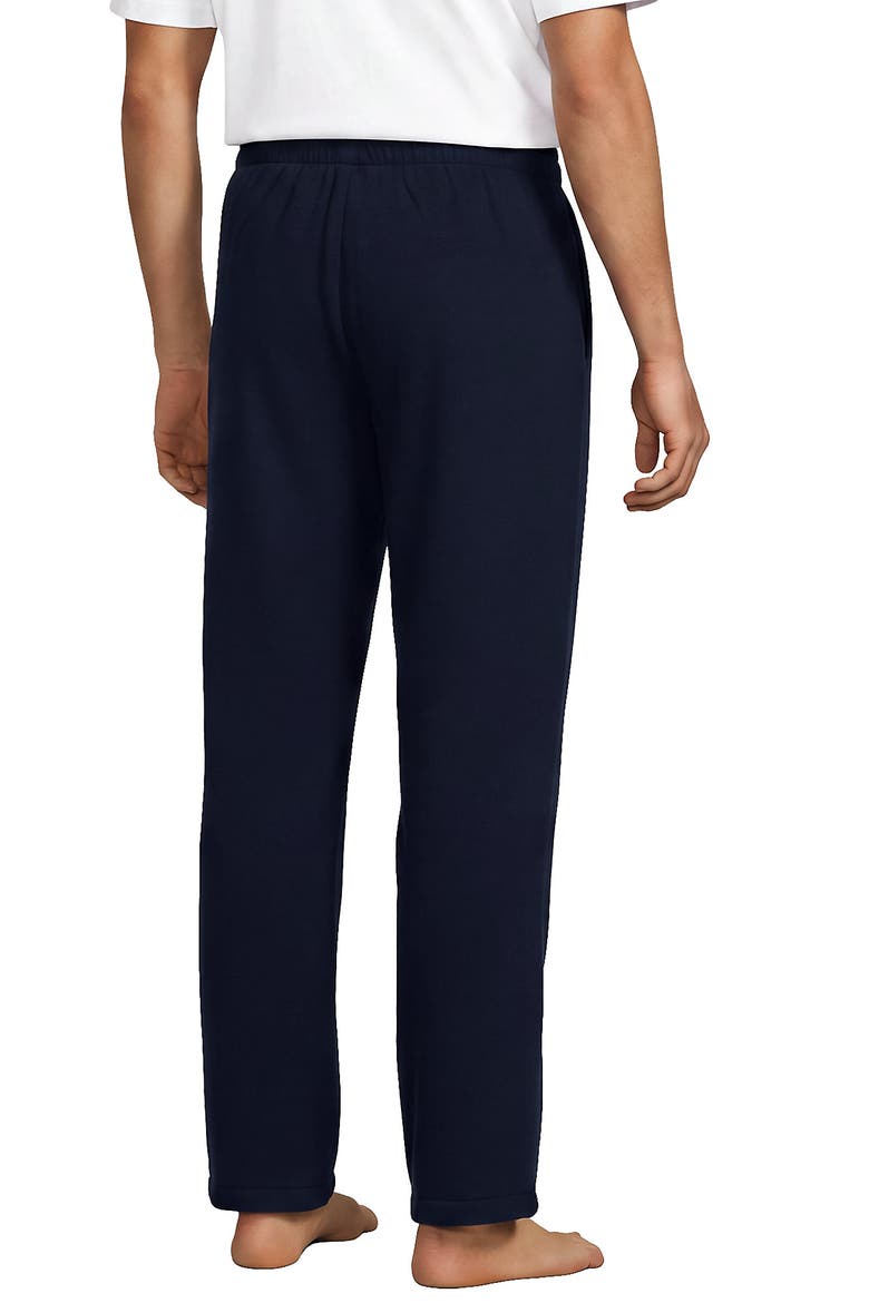High Pile Fleece Lined Flannel Pajama Pants, Alternate, color, Radiant Navy