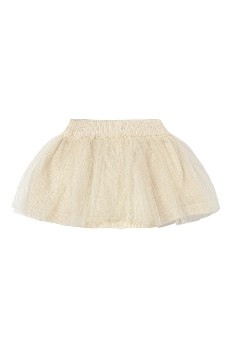 Tulle Skirt Set, Alternate, color, Beige