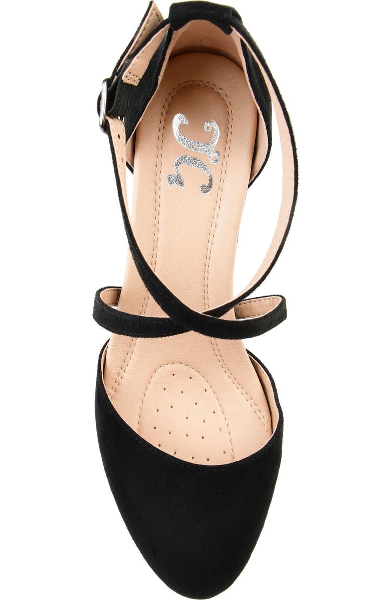 Journee Collection Foster Block Heel Pump - Wide Width, Alternate, color,