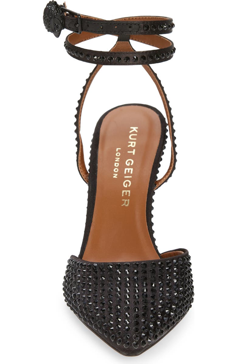 Kurt Geiger London Bond Ankle Strap Pump, Alternate, color, Black