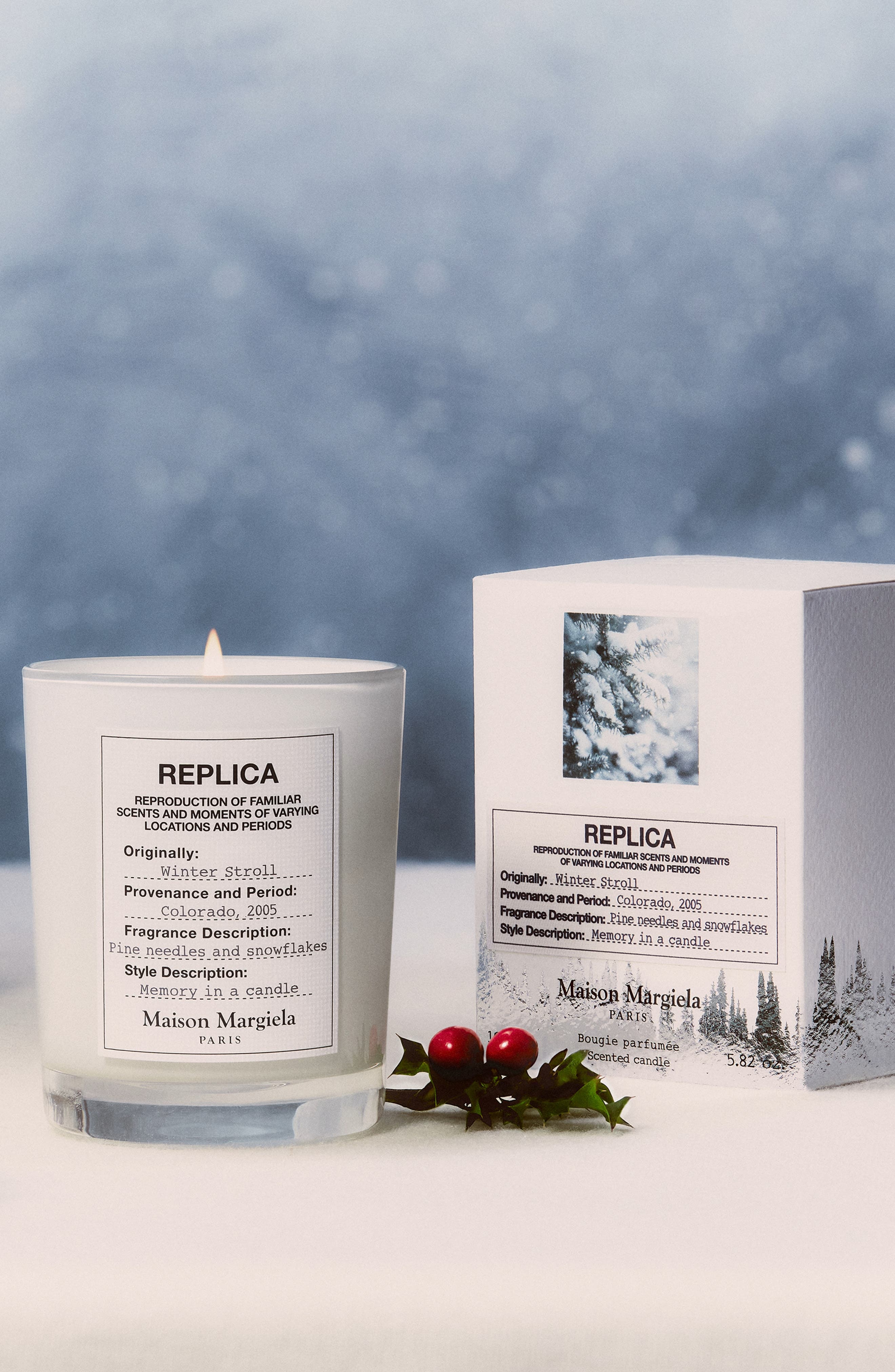 Replica Winter Stroll Scented Candle (Limited Edition) | Nordstrom