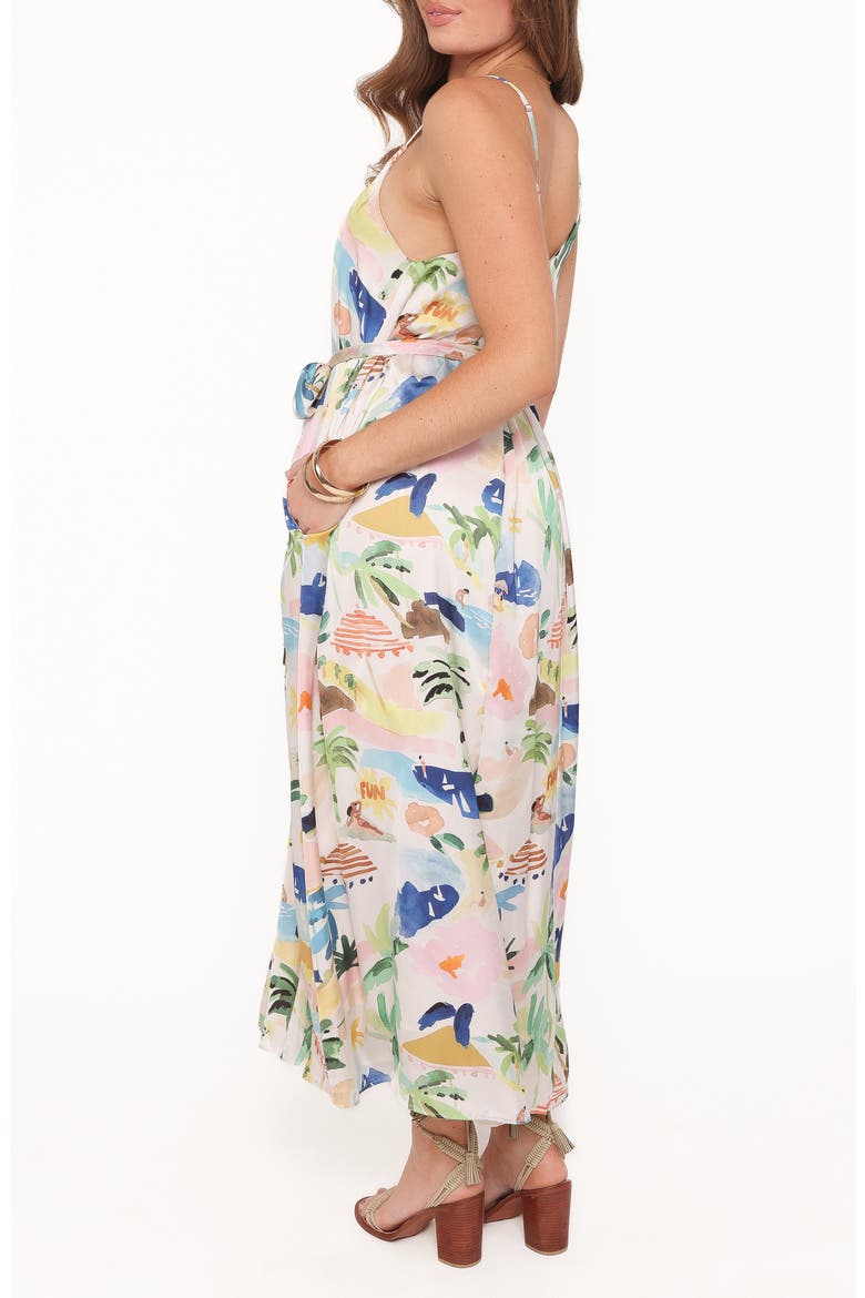Coralee Maxi Dress, Alternate, color, CREAM RESORT ISLE