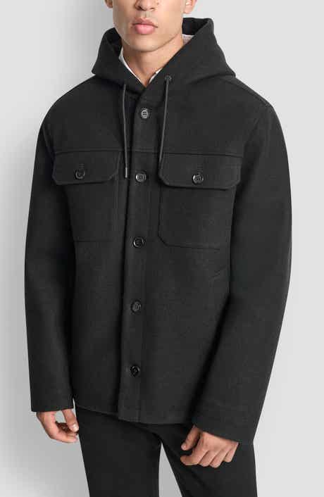 DKNY Hooded Water Resistant Jacket