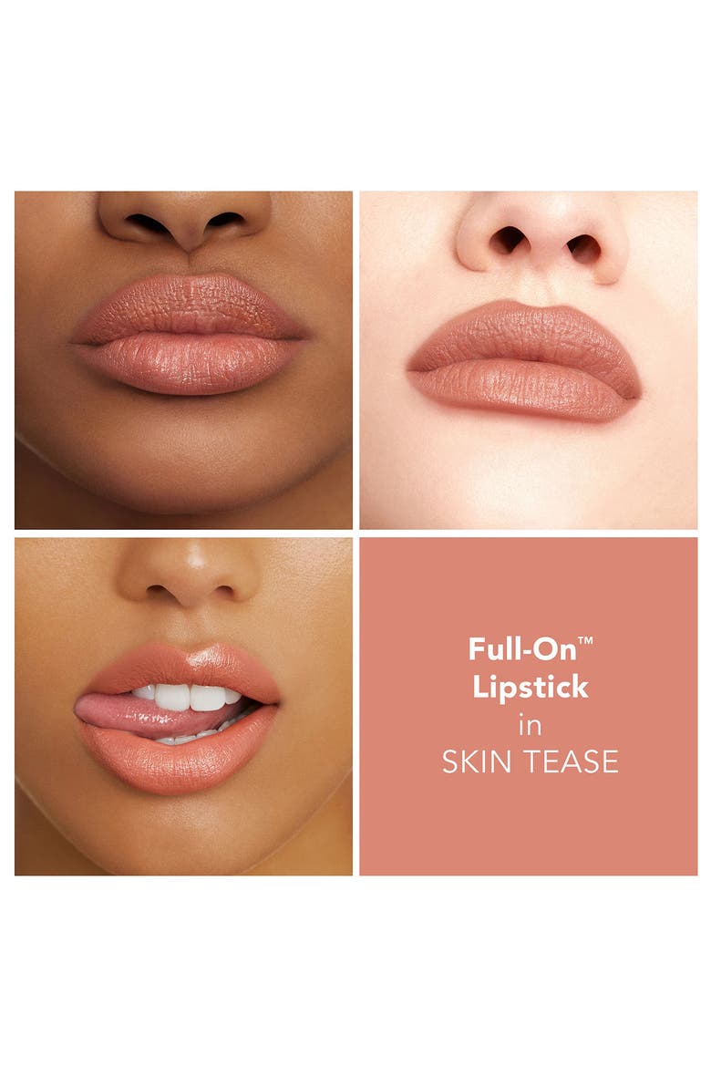Full-On™ Satin Lipstick, Alternate, color, SKIN TEASE