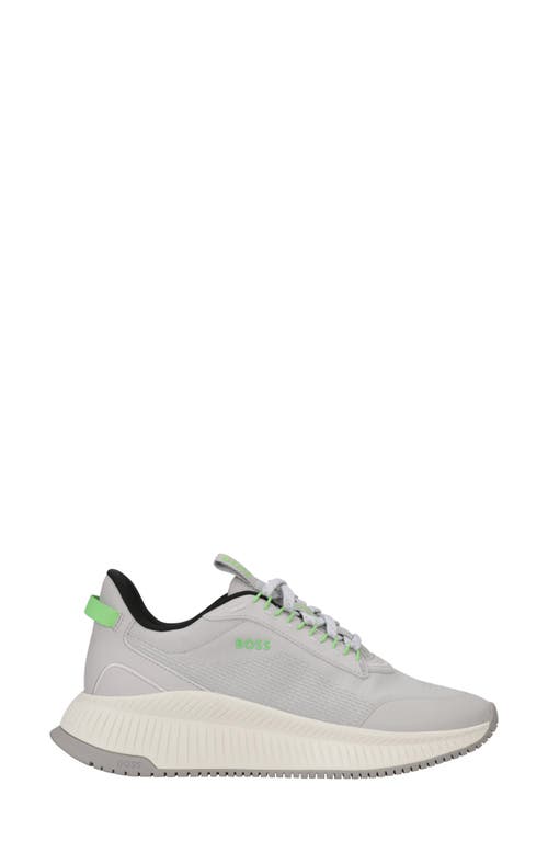 Hugo Boss Boss Ttnm Evo Runn Sneaker In Gray