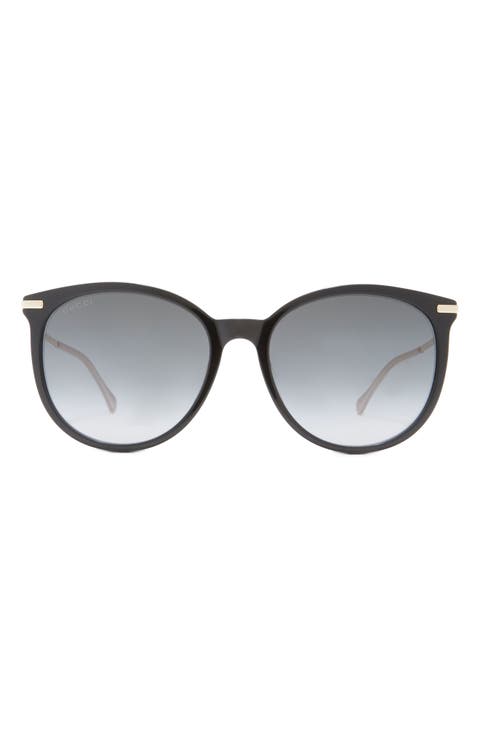 56mm Cat Eye Sunglasses