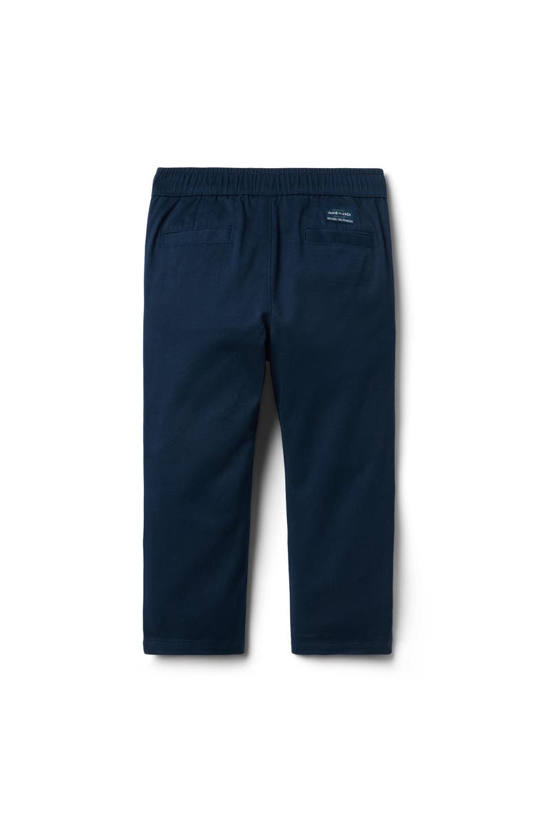 Janie and Jack The Twill Pull-On Pant, Alternate, color, Blue