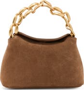 Reiss Peony Suede Top Handle Bag