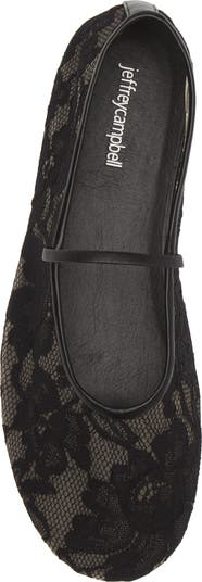 Mesh Mary Jane Flat