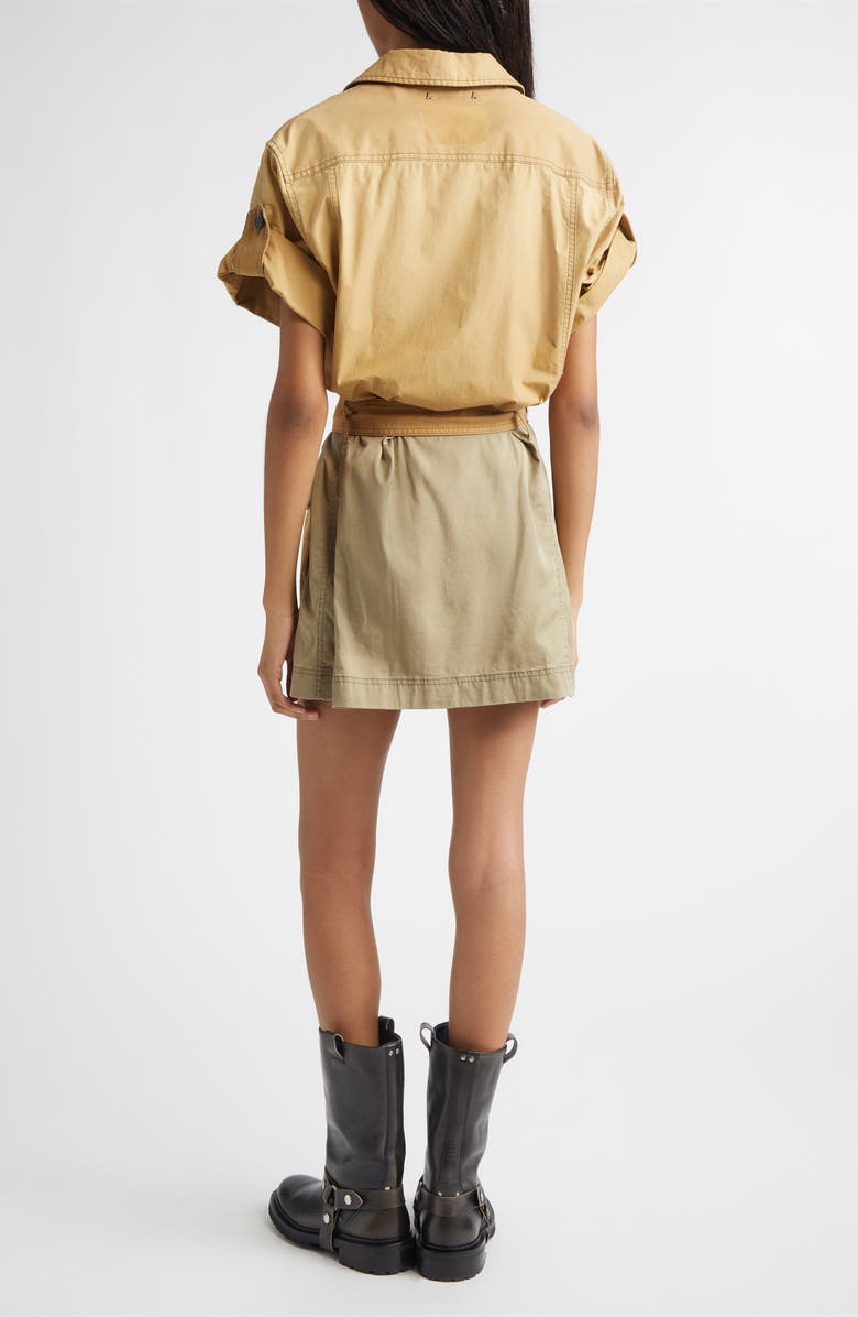 Golden Goose Journey Pamela Saharian Cotton Mini Shirtdress, Alternate, color, 