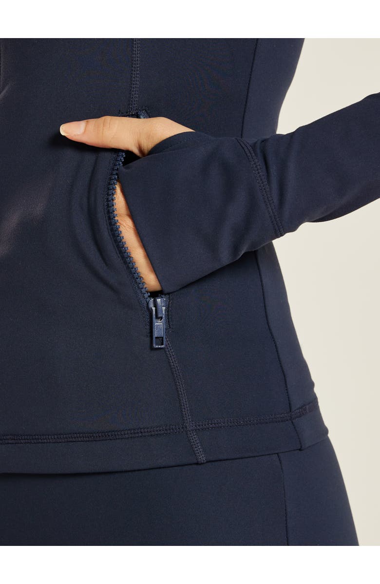 Be Athletica Be 180 Zip-Up Jacket, Alternate, color, Midnight