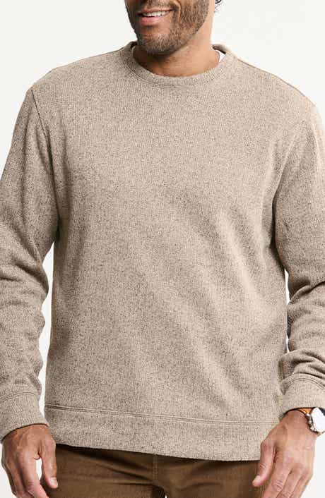 Stretch Fleece Crewneck Sweater