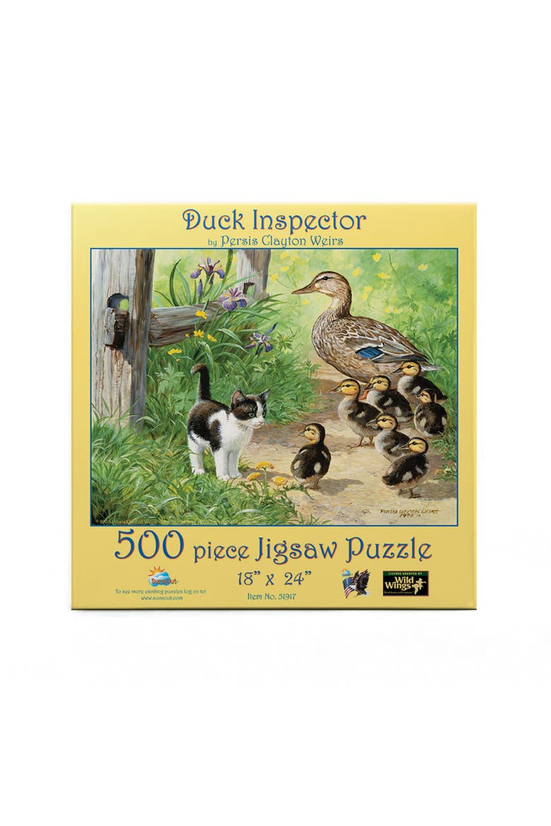 Duck Inspector 500 piece Jigsaw Puzzle for Adults, Alternate, color, Multicolor