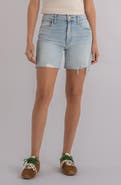 KUT from the Kloth Jenny High Waist Cutoff Denim Shorts