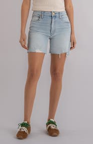 KUT from the Kloth Jenny High Waist Cutoff Denim Shorts