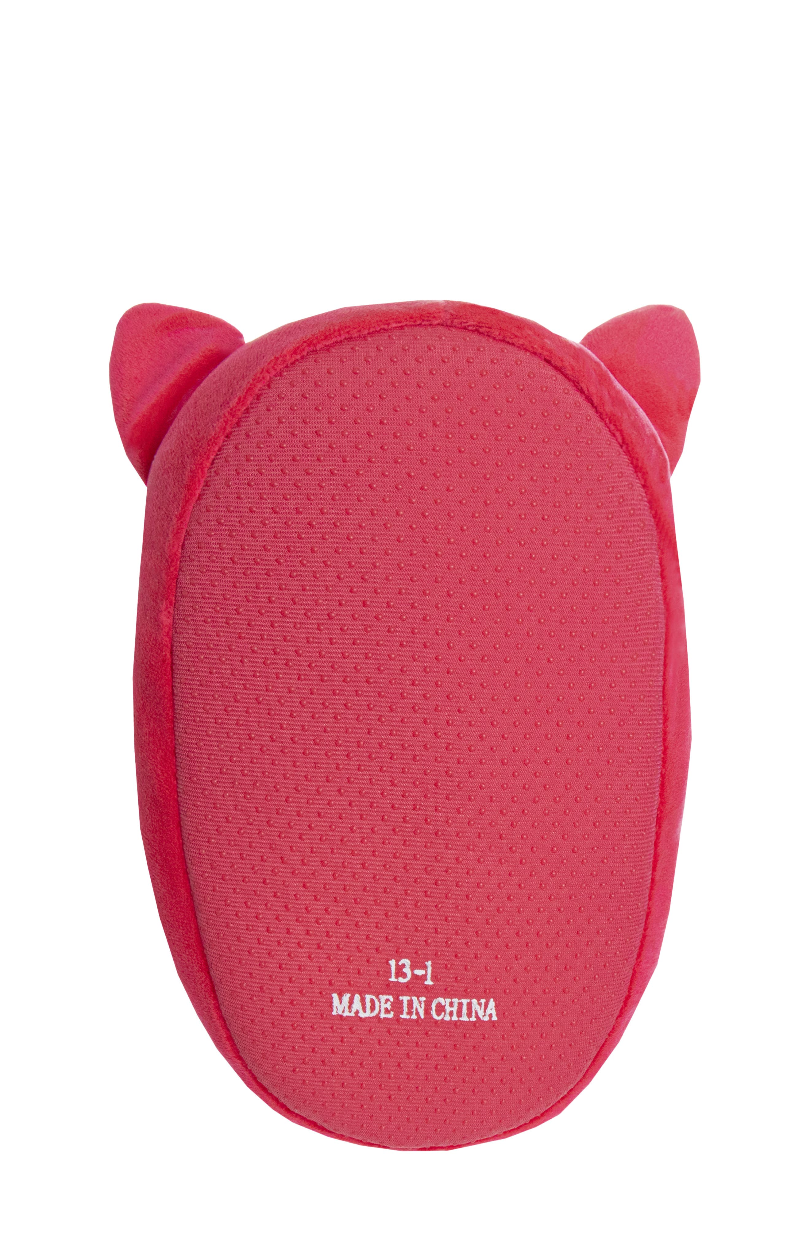 JOSMO Kids' Squishmallows Fifi the Fox Plush Slipper, Alternate, color, Hot Pink/ Cream