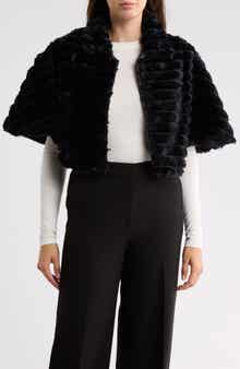 Faux Fur Capelet