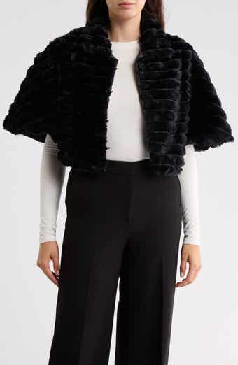 Faux Fur Capelet