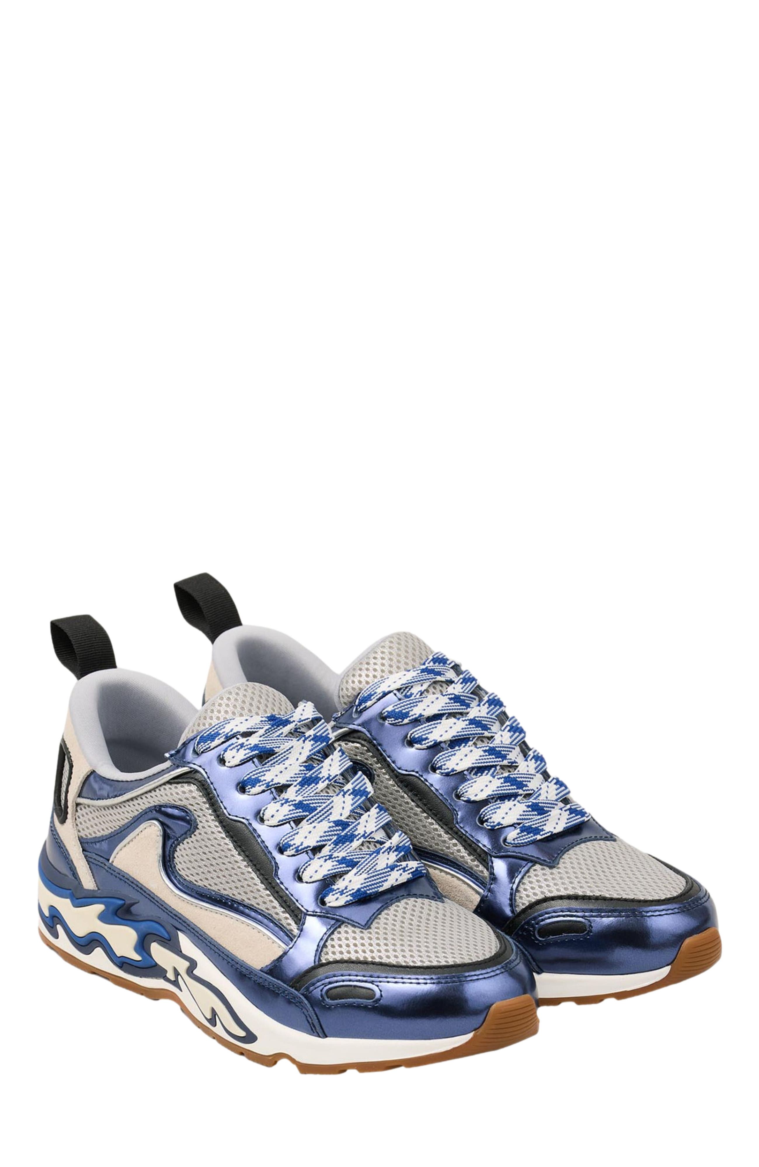 SANDRO Flame sneakers, Alternate, color, 