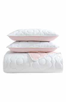 Betsey Johnson Rainbow Stitch Quilt & Sham Set