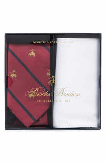 Silk Blend Tie and Pocket Square Set