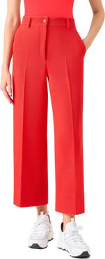 Akris punto Wool Gabardine Ankle Pants