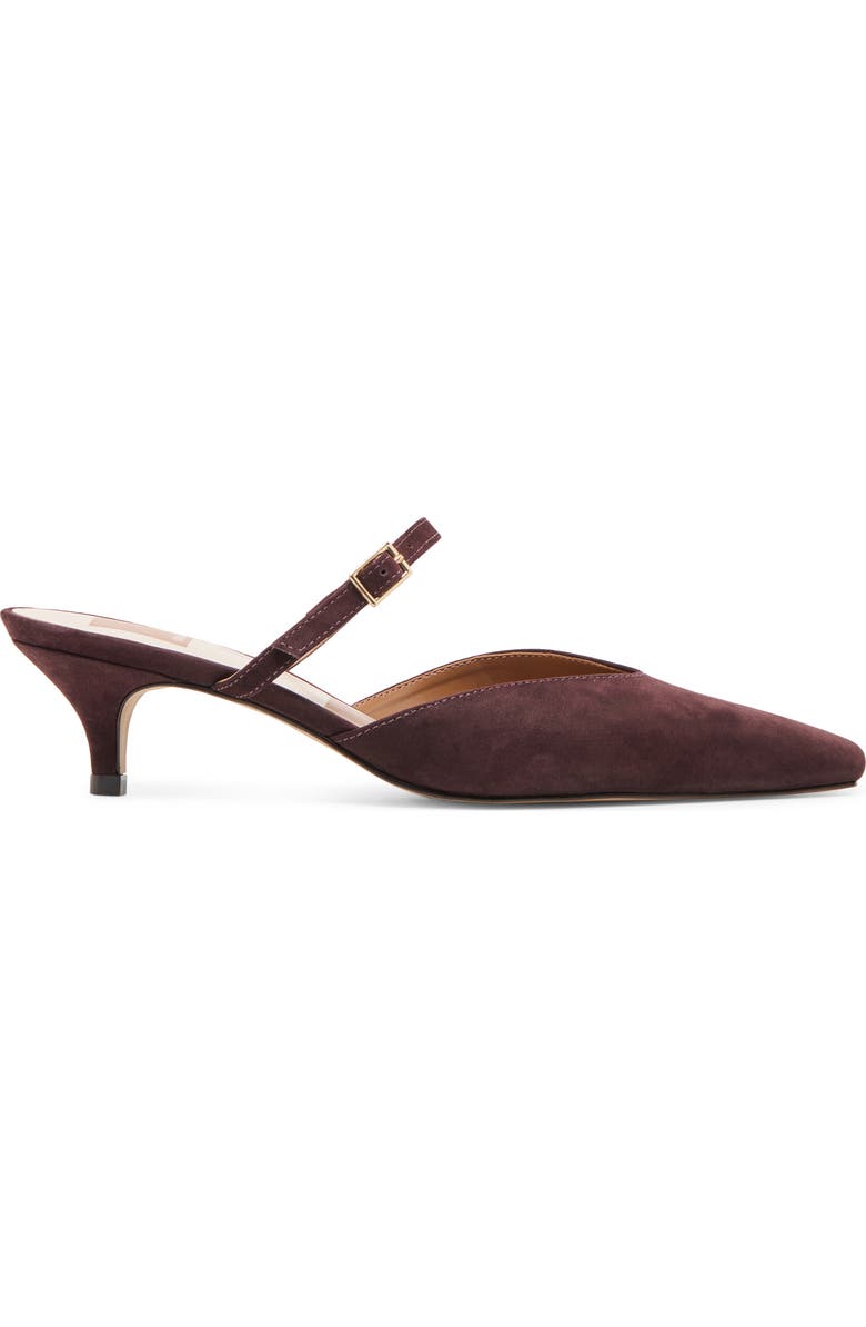 Dolce Vita Morgen Mary Jane Mule, Alternate, color, Sangria Suede
