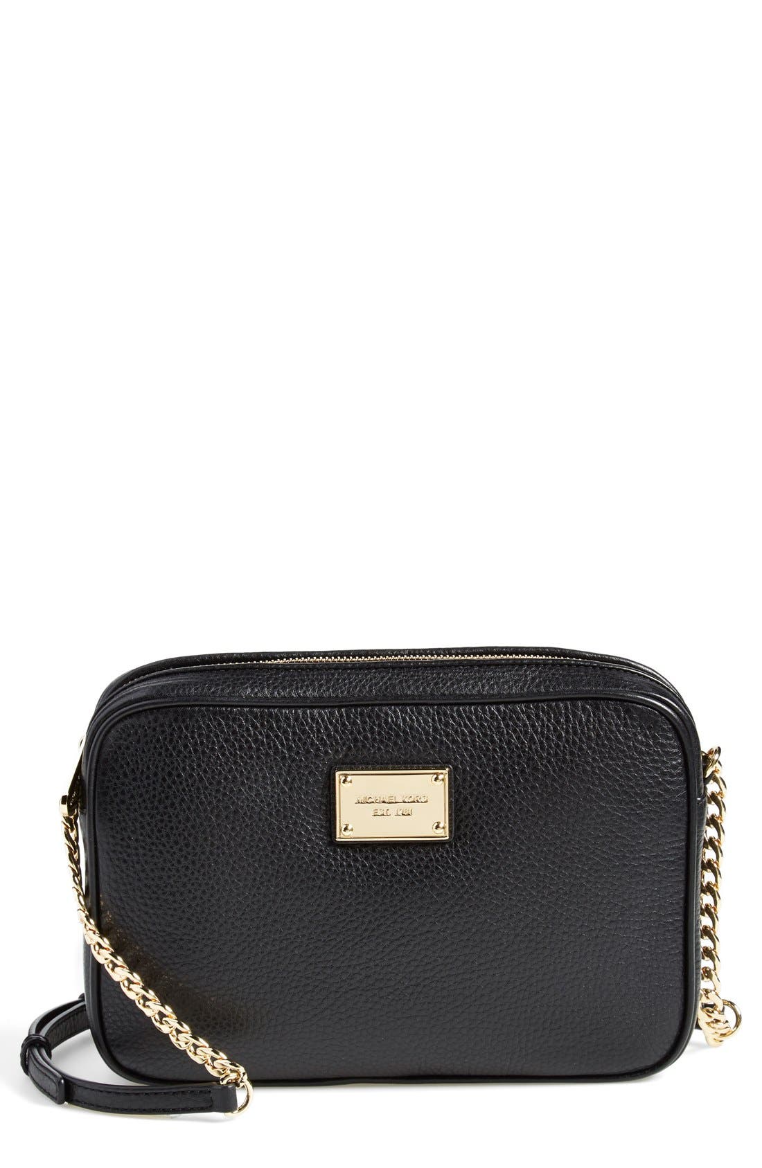 MICHAEL Michael Kors 'Large Jet Set' East/West Crossbody Bag, Main, color, 