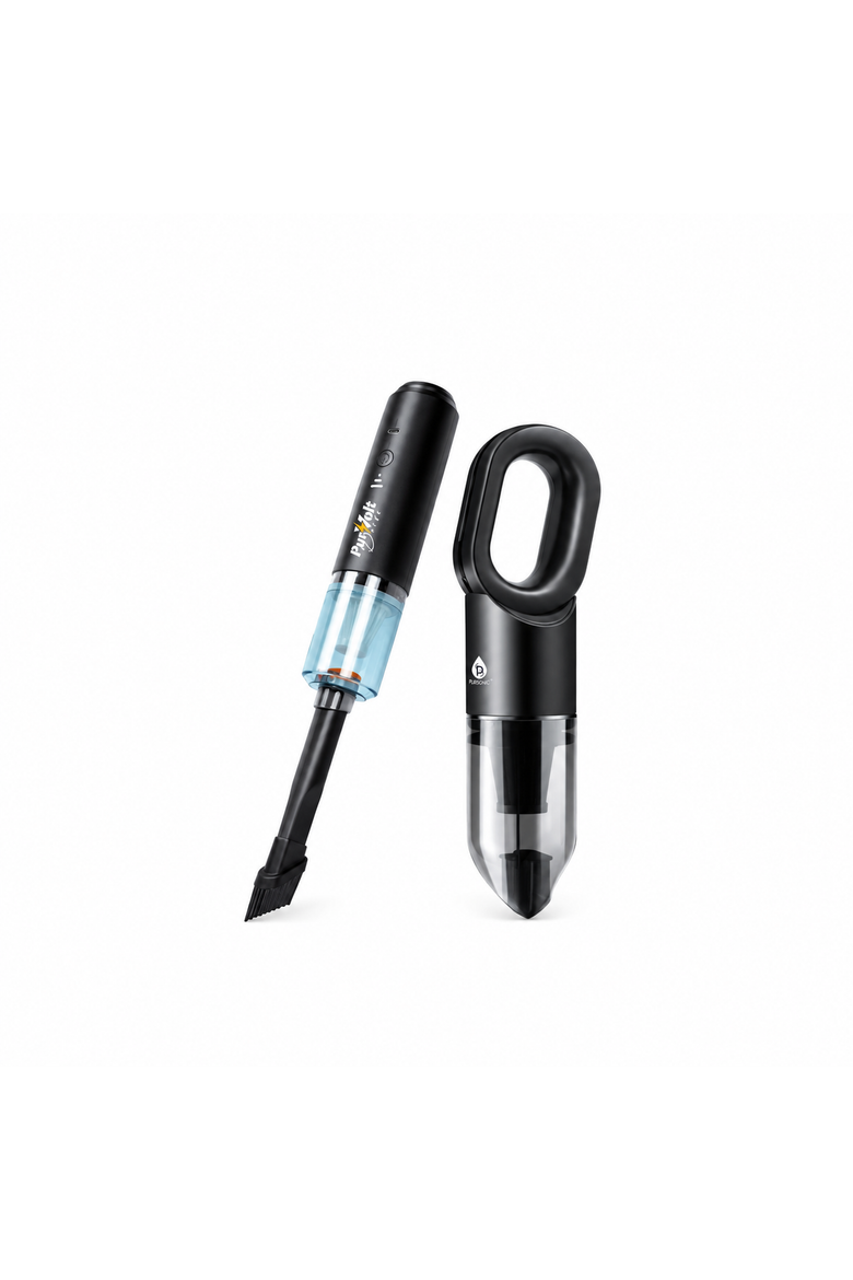 2-Pack Cordless Cleaning Bundle - Handheld Vacuum & Mini Vacuum/Air Duster, Main, color, Black