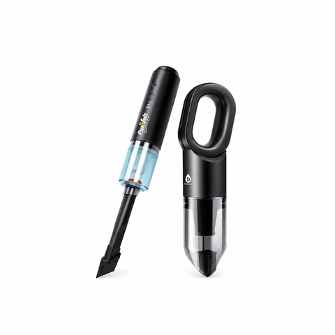 2-Pack Cordless Cleaning Bundle - Handheld Vacuum & Mini Vacuum/Air Duster