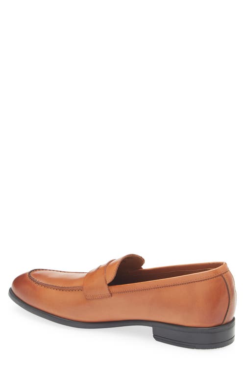 Bruno Magli Ricci Penny Loafer In Cognac