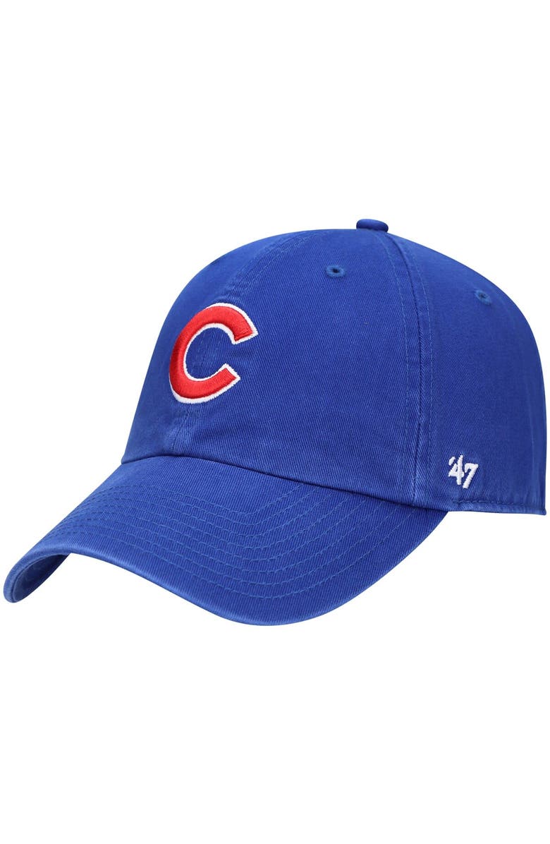 '47 Men's '47 Royal Chicago Cubs Heritage Clean Up Adjustable Hat, Main, color, Royal