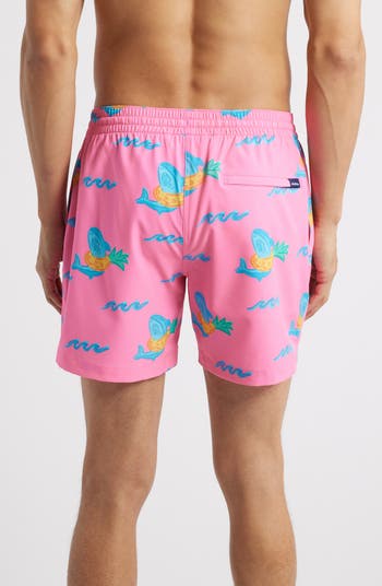Pineapple Floaters Classic Lined 5.5-Inch Swim Trunks