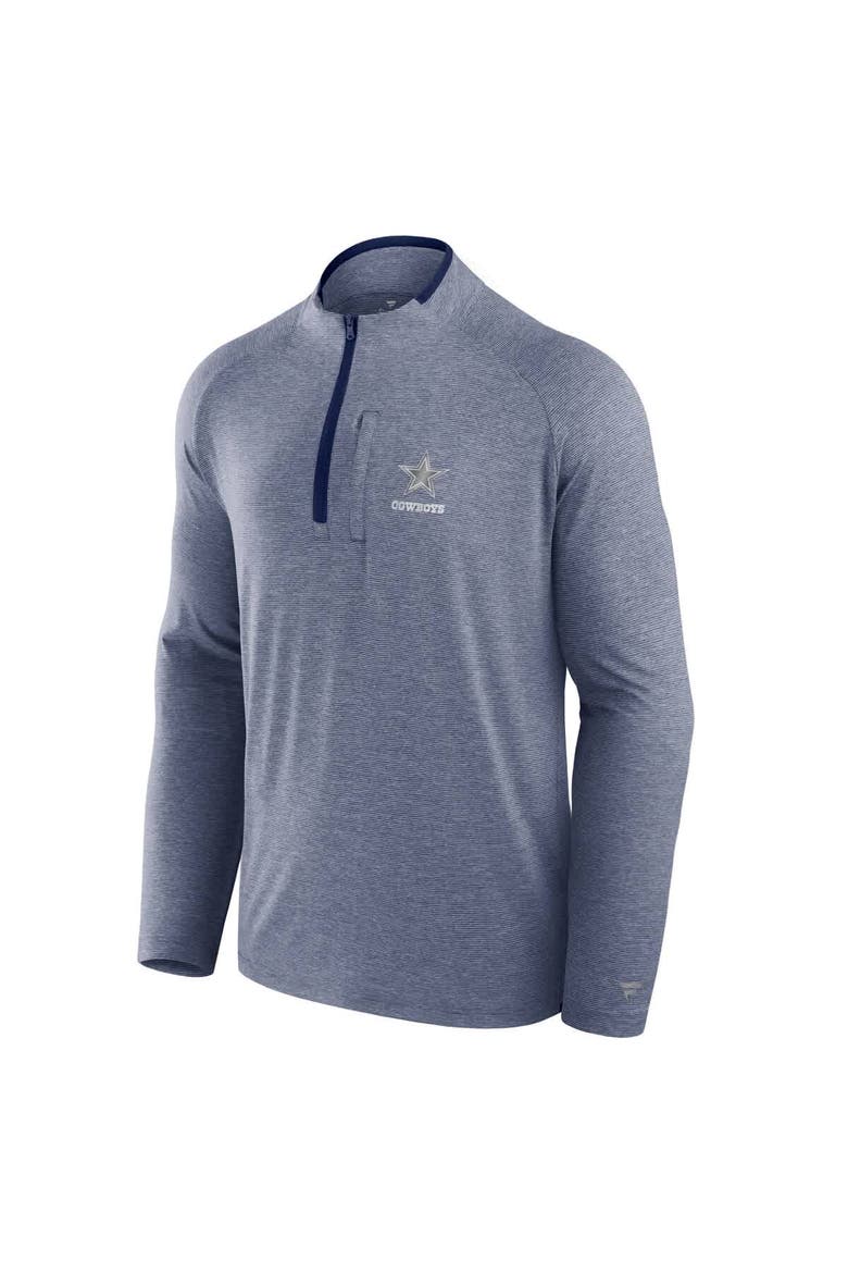 Unisex Fanatics Navy Dallas Cowboys Front Office Performance Primary Quarter-Zip Jacket, Alternate, color, Navy