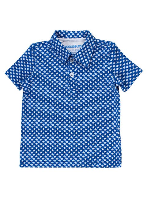 Boys Knit Short Sleeve Performance Polo