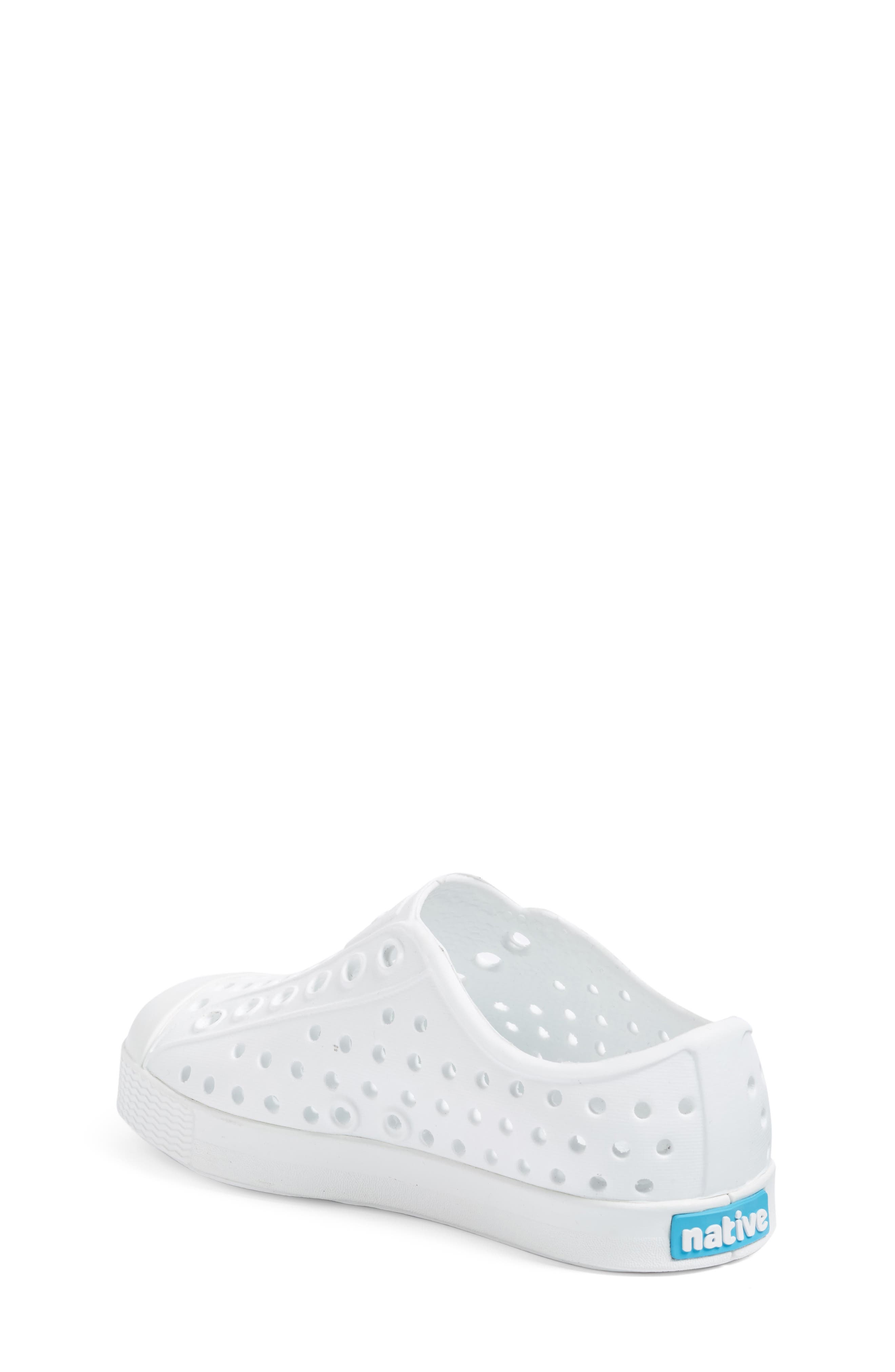 Kids' Jefferson Water Friendly Slip-On Sneaker, Alternate, color, SHELL WHITE/ SHELL WHITE